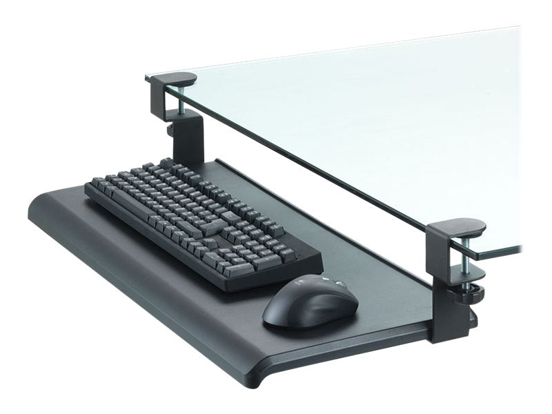 EXPONENT WORLD Tastatur-Ablage – Platzsparend mit Tischklemme