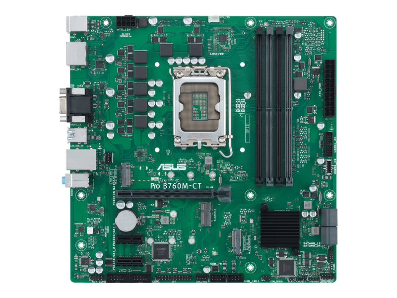 ASUS PRO Motherboard – Mikro-ATX, USB-C, Gigabit LAN