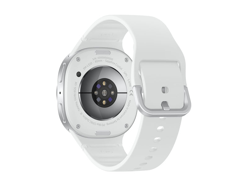 Samsung Galaxy Watch 8 – LTE, Silber, Fitness-Tracking