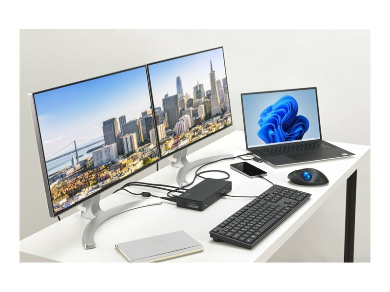 Kensington Dockingstation – Dual 4K, USB-C/A, für flexibles Arbeiten