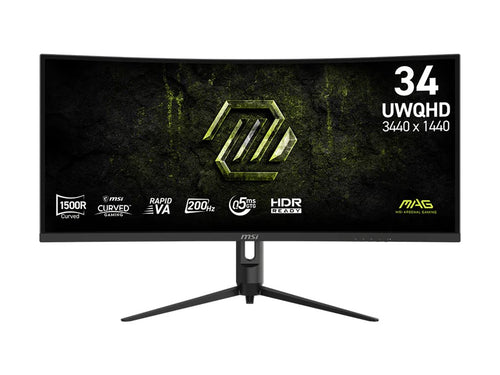 MSI 34" Curved Monitor – UltraWide für mehr Übersicht