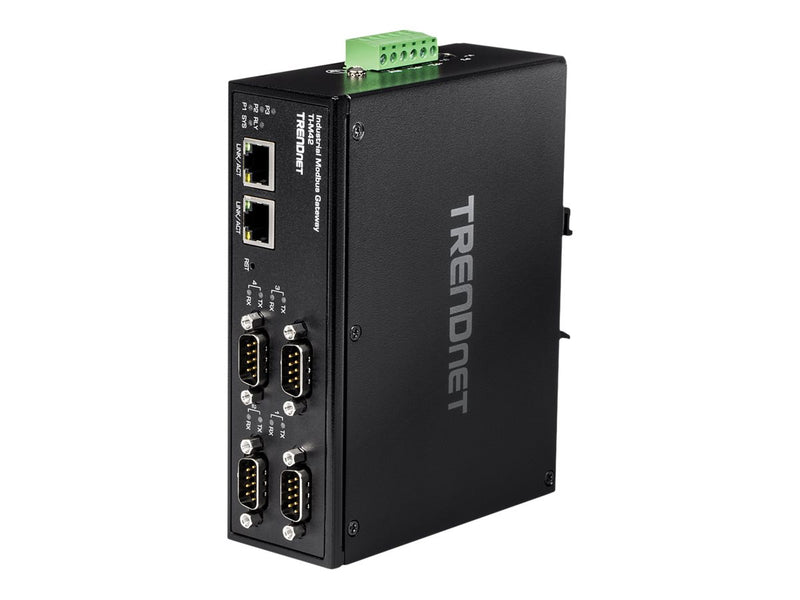 TRENDnet Gateway – 4 Anschlüsse, für industrielle Anwendungen