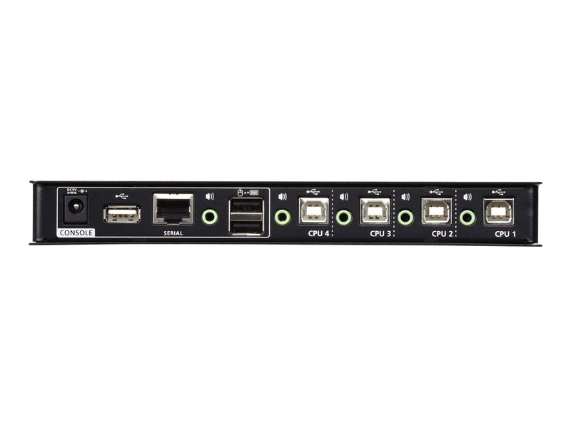 ATEN KM Switch – 4 Geräte, einfache Steuerung per USB