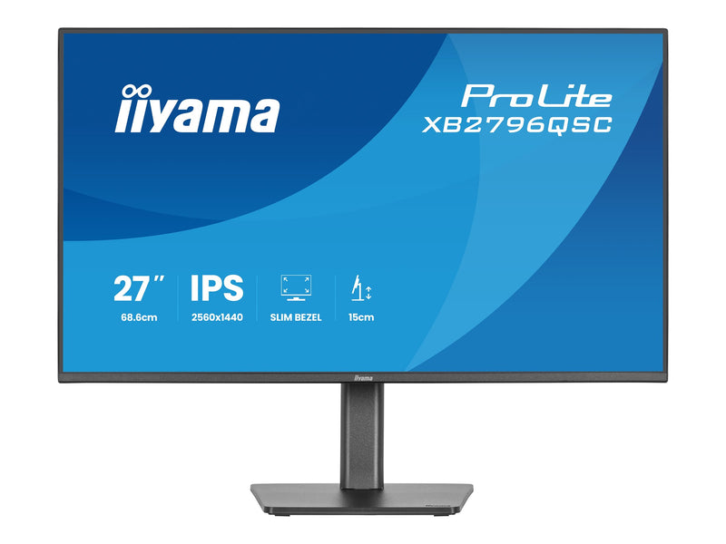 Iiyama 27" LED-Monitor – QHD-Auflösung, USB-C Anschluss