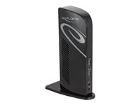 Delock USB-Dockingstation – Dual 4K Display, 6 USB-Ports