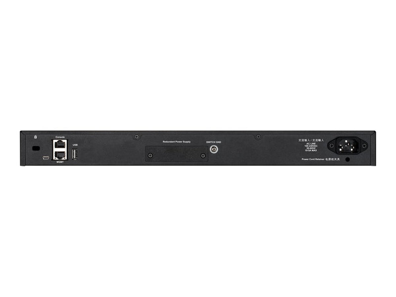 D-Link Netzwerk-Switch – 54 Anschlüsse, Gigabit-Geschwindigkeit