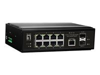 LEVELONE 10-Port Switch – PoE++ für flexible Montage