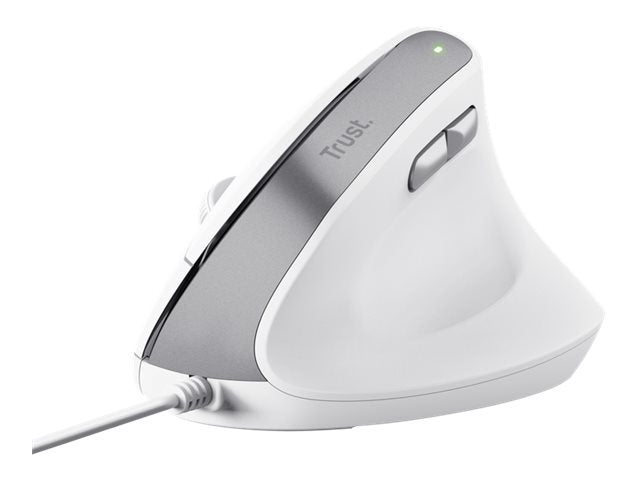 Trust Bayo II Ergonomische Maus – Vertikal, kabelgebunden, 6 Tasten