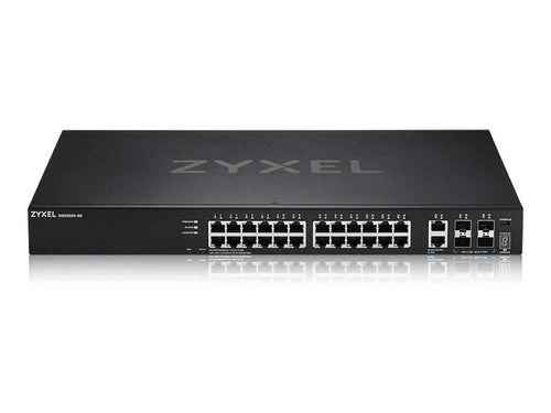 Zyxel Netzwerk-Switch – 24 Anschlüsse, 10 Gigabit Ethernet