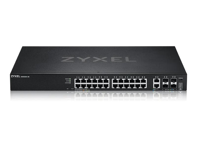 Zyxel Netzwerk-Switch – 24 Anschlüsse, 10 Gigabit Ethernet