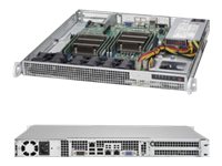 Supermicro 1U Server-Barebone – flexibel erweiterbar, Rack-Montage