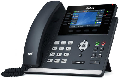 Yealink VoIP-Telefon – Farbdisplay, Freisprecheinrichtung