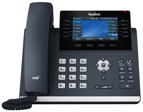 Yealink VoIP-Telefon – Farbdisplay, Freisprecheinrichtung