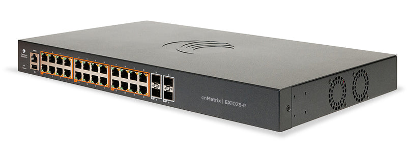 Cambium Networks Switch – 28 Anschlüsse, PoE+ Unterstützung