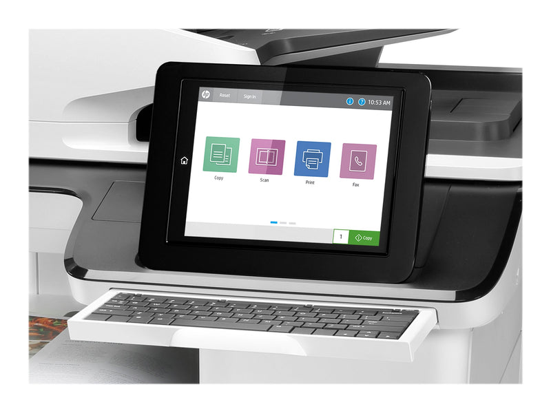 HP LaserJet Enterprise Flow – Farb-Multifunktionsdrucker mit WLAN