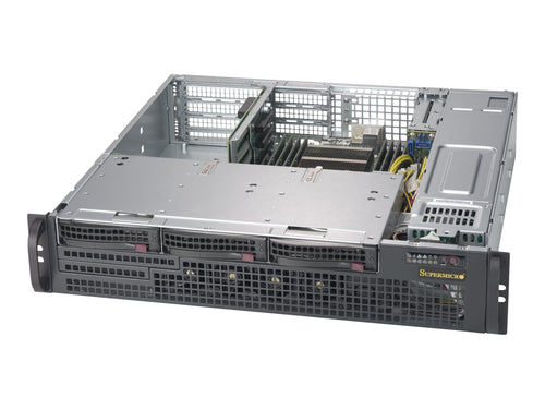 Supermicro Server-Gehäuse 2U – Hot-Swap, 800W Redundanz