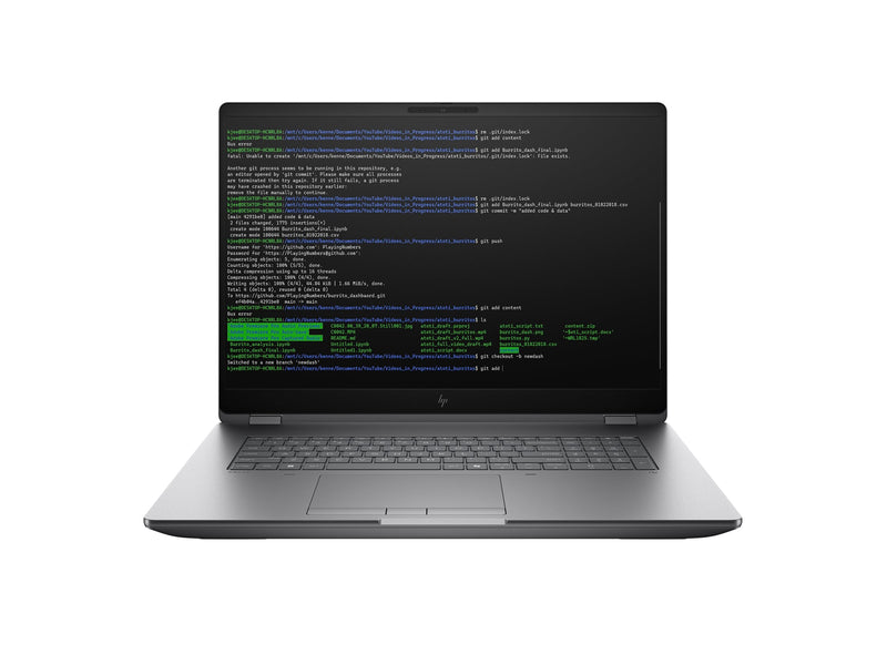 HP ZBook Mobile Workstation – Leistungsstark & großer 18" Bildschirm