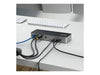 StarTech USB-C Dockingstation – Drei Monitore, Laptop-Ladestation
