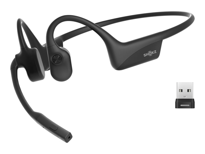 Shokz OpenComm2 Headset – Bluetooth, offenes Hören