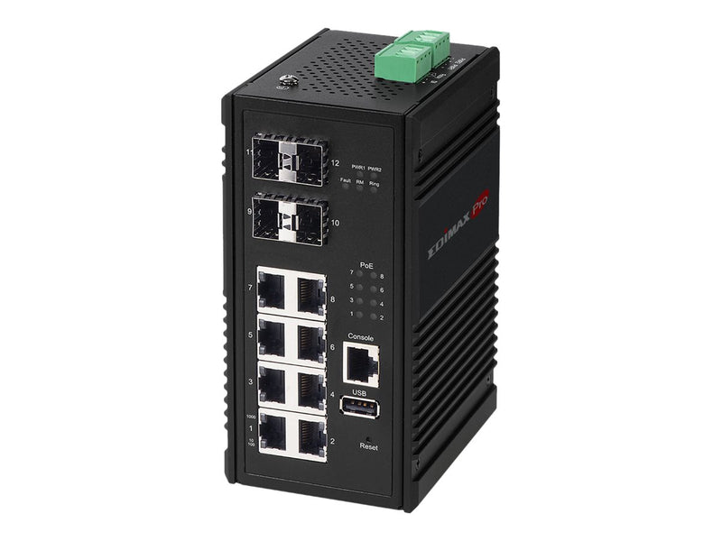 Edimax 8-Port Gigabit Switch – PoE+ für einfache Netzwerkverwaltung