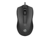 HP 100 Maus – Beidseitig nutzbar, optisch, USB-Anschluss