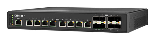 QNAP Managed Switch – 16 Ports, leise und leistungsstark