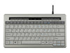 Bakker Elkhuizen S-board 840 – Kompakte USB-Tastatur mit USB-Hub