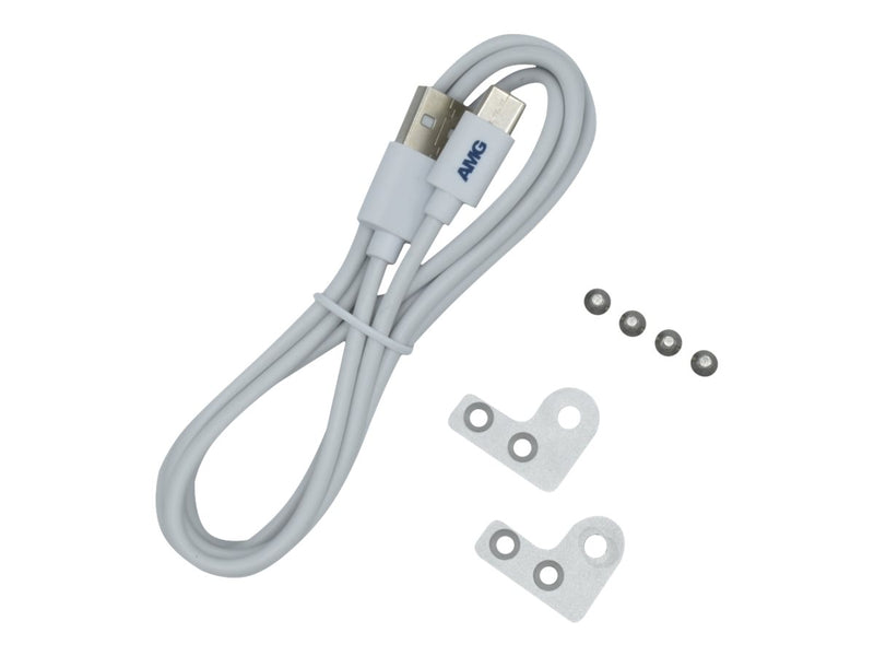 AMG Systems Netzwerk-Switch – 8 Anschlüsse, PoE+