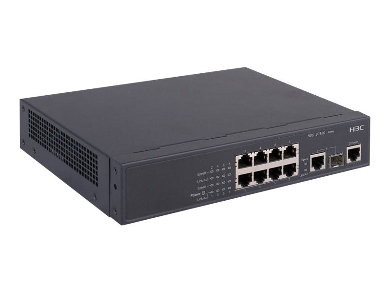 HP Enterprise 8-Port Switch – Sicher, verwaltbar, stapelbar