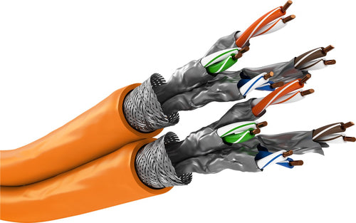 Wentronic Netzwerkkabel – CAT 7a, schnelle Datenübertragung