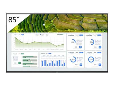 Sony 85" 4K-Display – Ideal für Präsentationen und Werbung