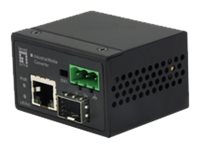 LevelOne Medienkonverter – 100Mb LAN, DIN-Schienenmontage