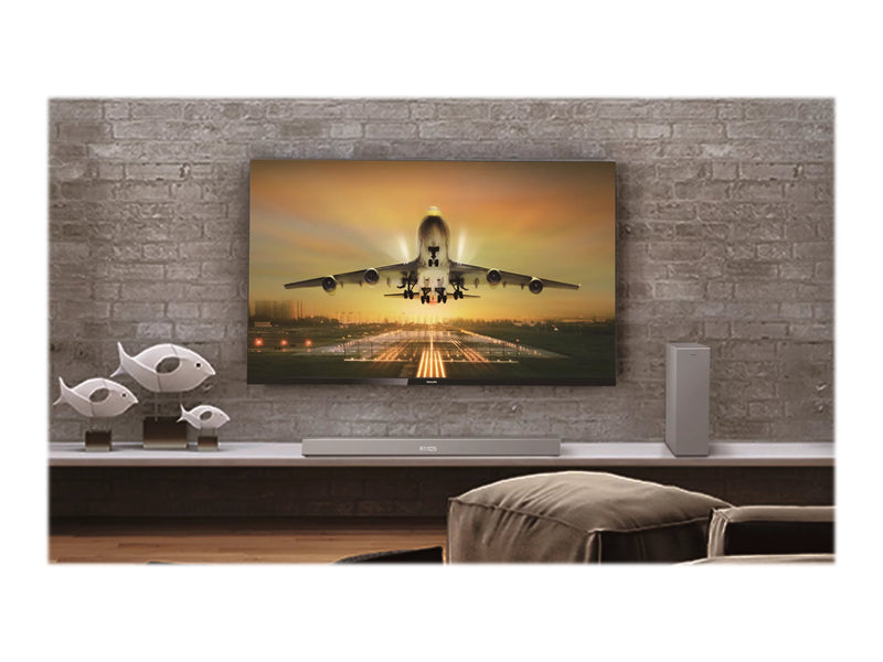 Philips Soundbar – 2.1-Kanal, kabellos mit Bluetooth