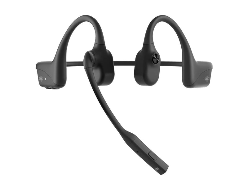 Shokz OpenComm2 Headset – Offenes Ohr, Bluetooth, Kabellos