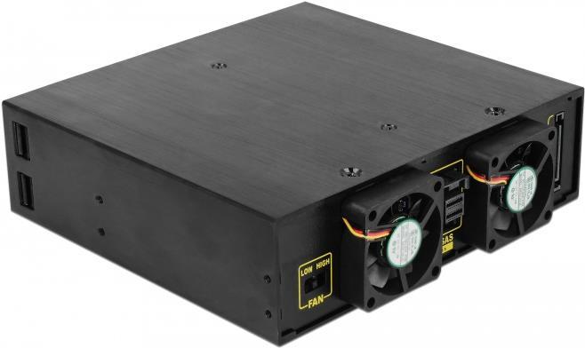 Delock Wechselrahmen – Für 4 SATA/SAS-Festplatten