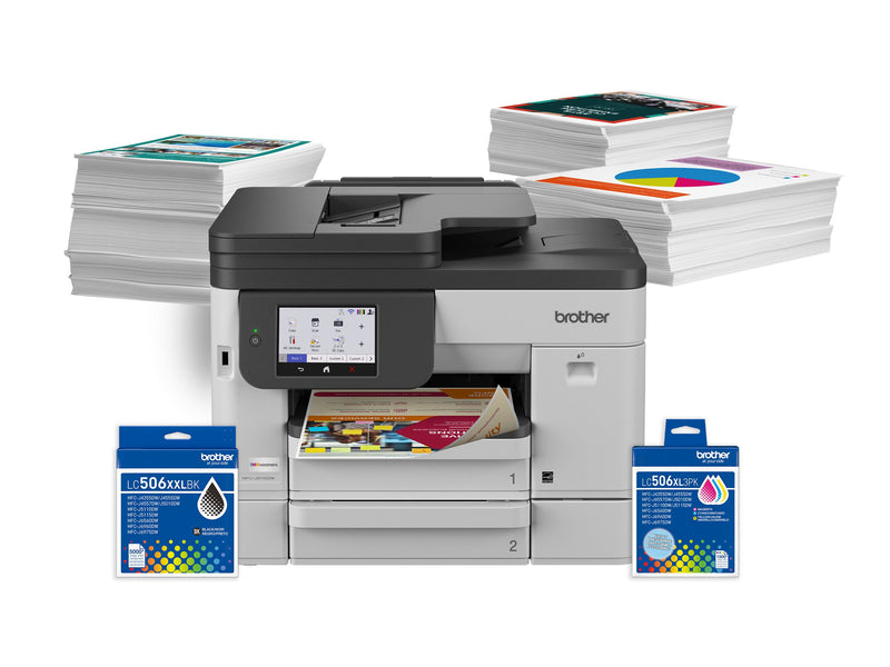 Brother Multifunktionsdrucker – Drucken, Scannen, Kopieren, Faxen