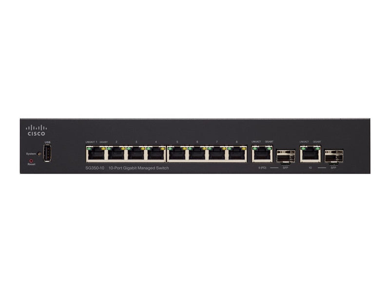 Cisco 10-Port Gigabit Switch – Einfache Verwaltung, Hohe Sicherheit