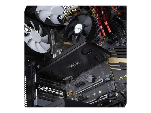 Startech Schnittstellenadapter – Für 2 M.2 NVMe SSDs, PCIe x8