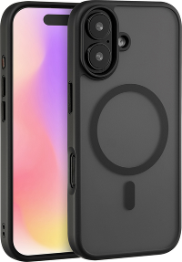 Renkforce iPhone 17 Hülle – Schwarz, transparentes Design