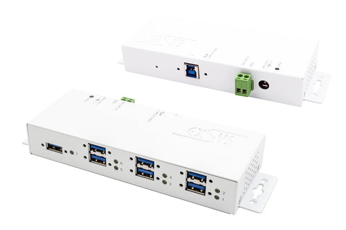 Exsys USB 3.2 Hub – 7 Anschlüsse für mehr Geräte