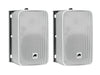 Omnitronic Wandlautsprecher – 80 W, weißes Paar