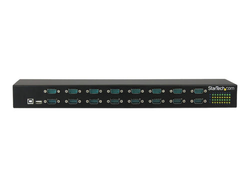 StarTech USB-zu-Seriell Adapter – 16 Ports, Rackmontage
