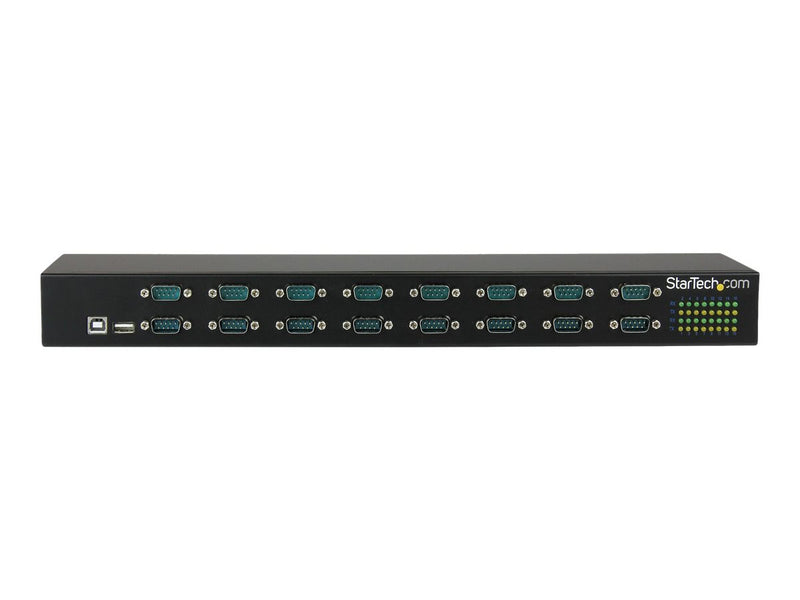 StarTech USB-zu-Seriell Adapter – 16 Ports, Rackmontage