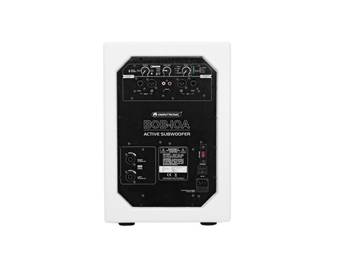 Omnitronic Aktiver Subwoofer – 10 Zoll, 900 W für kraftvollen Bass