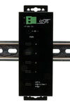 Exsys USB-Hub – 4 Anschlüsse, Überspannungsschutz