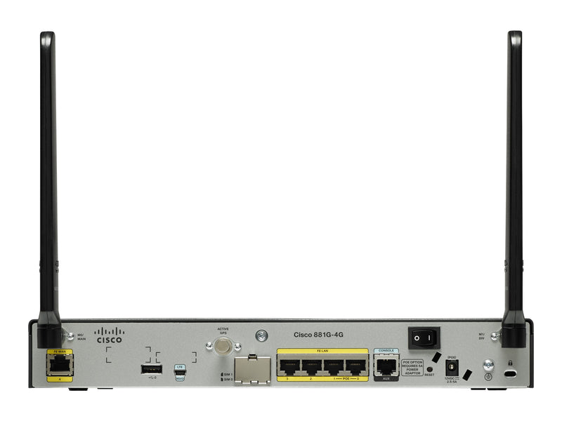 Cisco Router – 4-Port-Switch, sichere Verbindung