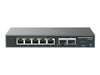 Grandstream Router – 5-Port-Switch, 2.5 Gbps Geschwindigkeit