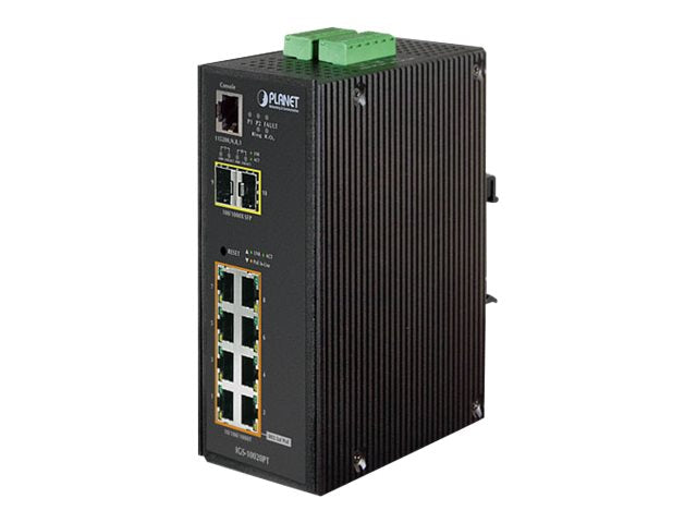 Planet 8-Port Gigabit Switch – Stromversorgung über Ethernet