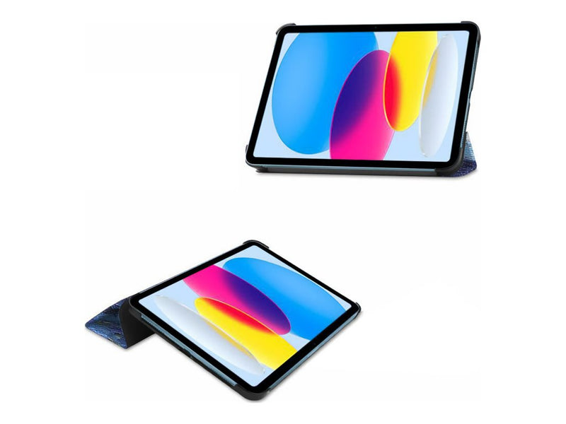 EET Tablet-Hülle für iPad 10. Gen – Auto-Wake, Sternenhimmel-Design