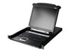 ATEN 17" KVM-Konsole – Integrierte Tastatur und Touchpad
